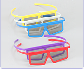 特注 樹脂製3Dメガネ