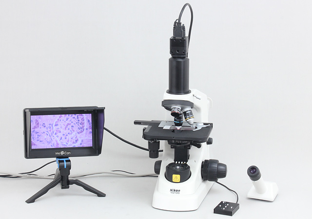 デジタル顕微鏡・ハイビジョンカメラセット　分割設置