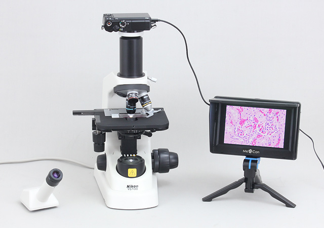 ニコン純正品主構成の理振準拠のデジタル顕微鏡