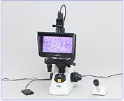 ニコンデジタル顕微鏡　生物顕微鏡+ハイビジョンカメラ